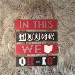 Ohio State Wall Decor